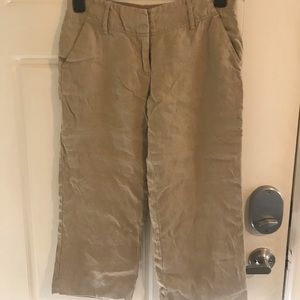 Michael Kors Khaki Capri Pants